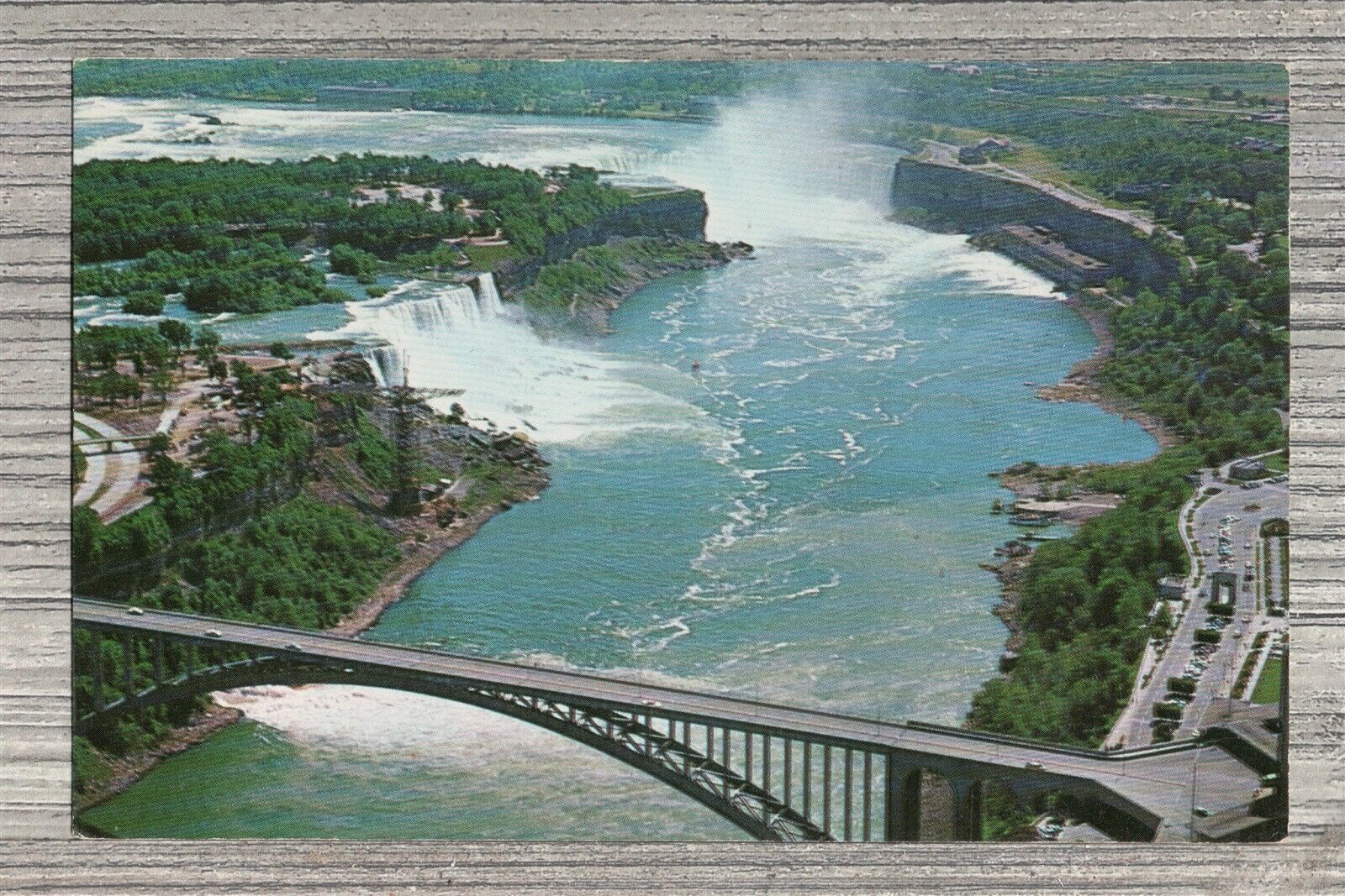 Postcard-Aerial View of Niagara Falls-PC56