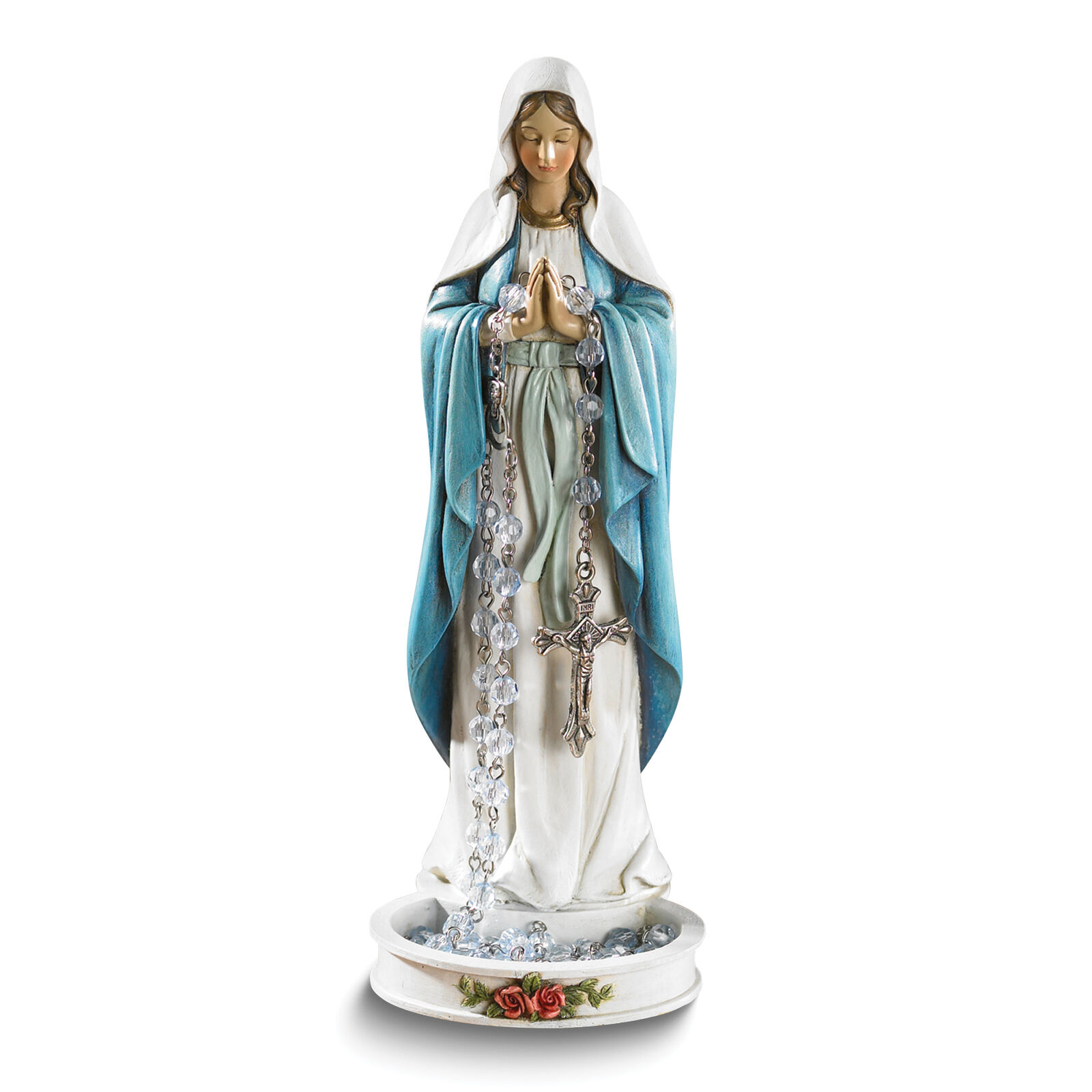 Madonna Resin Statue Rosary Holder GM8880