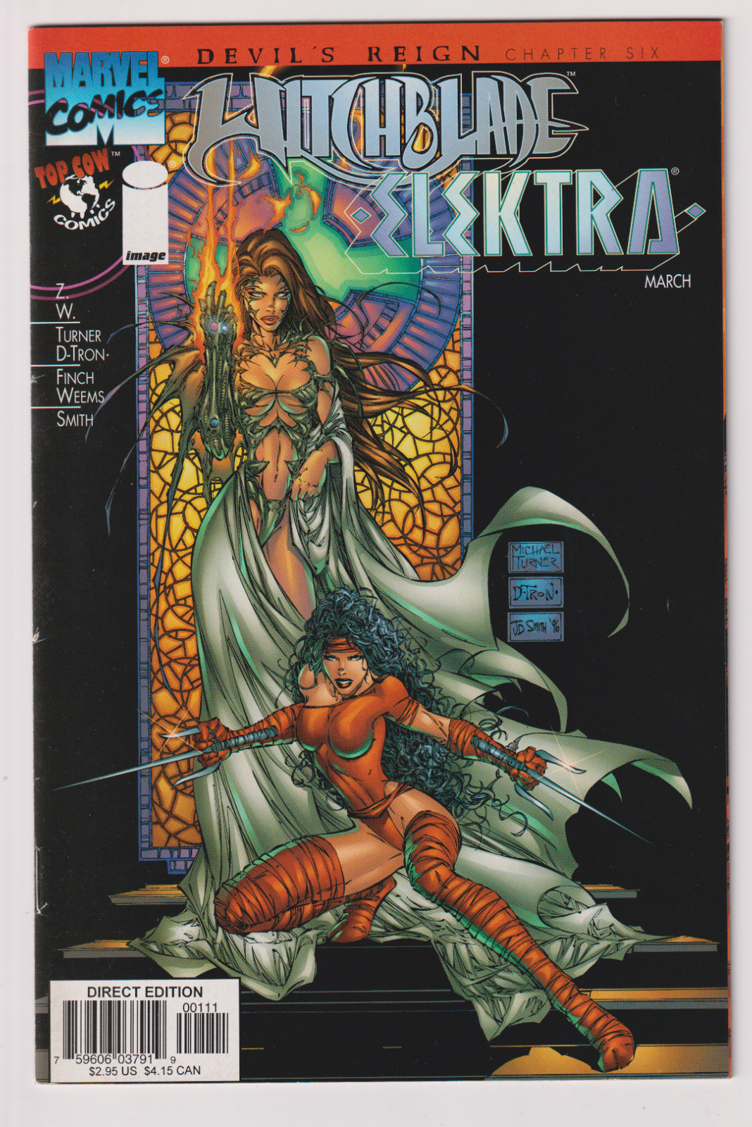Image Comics Witchblade/Elektra Devil's Reign Chapter 6