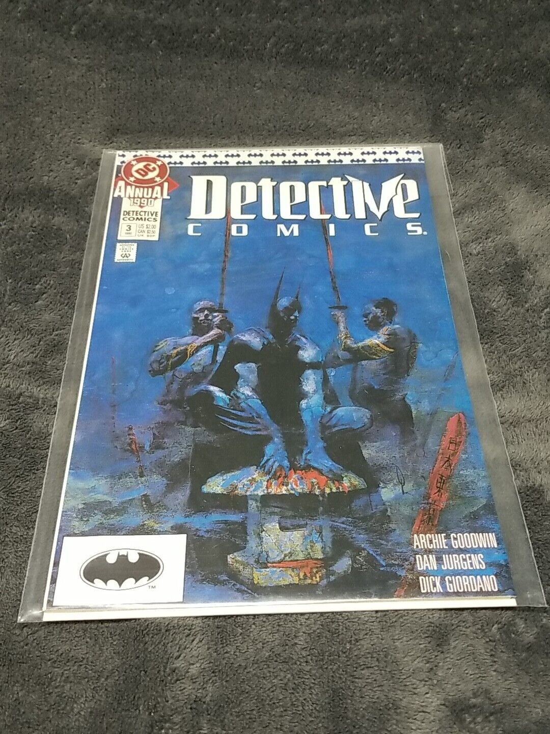 DETECTIVE COMICS ANNUAL #3 1990 DC COMICS NM - Batman