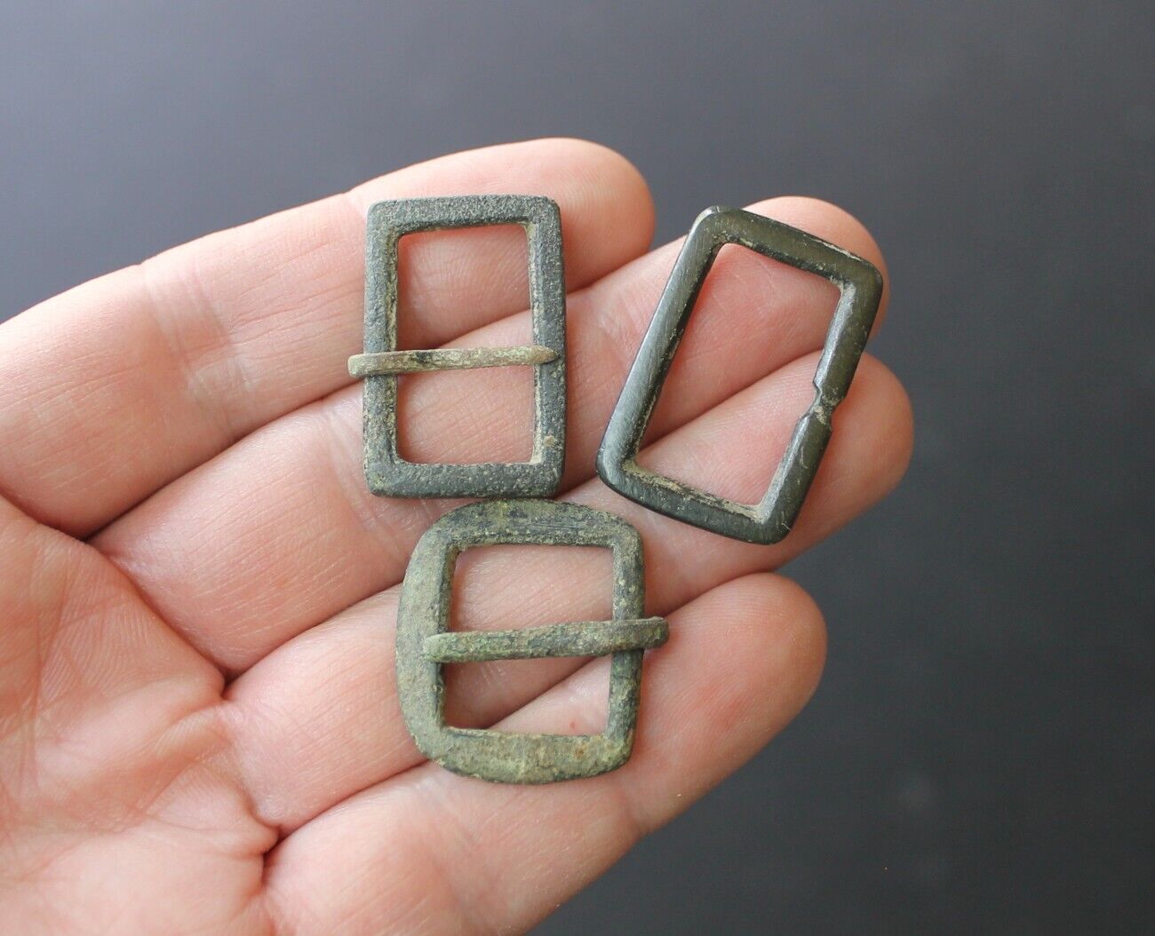 Napoleonic French Cartridge Box buckles 1812 Russian Campaign