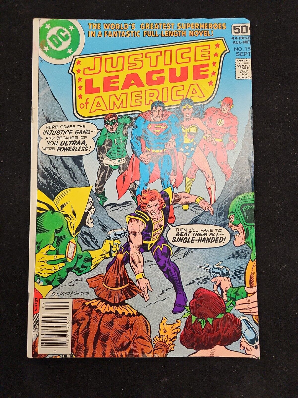 Justice League of America Vol 19 #158 Sept 1978 ( C141 )