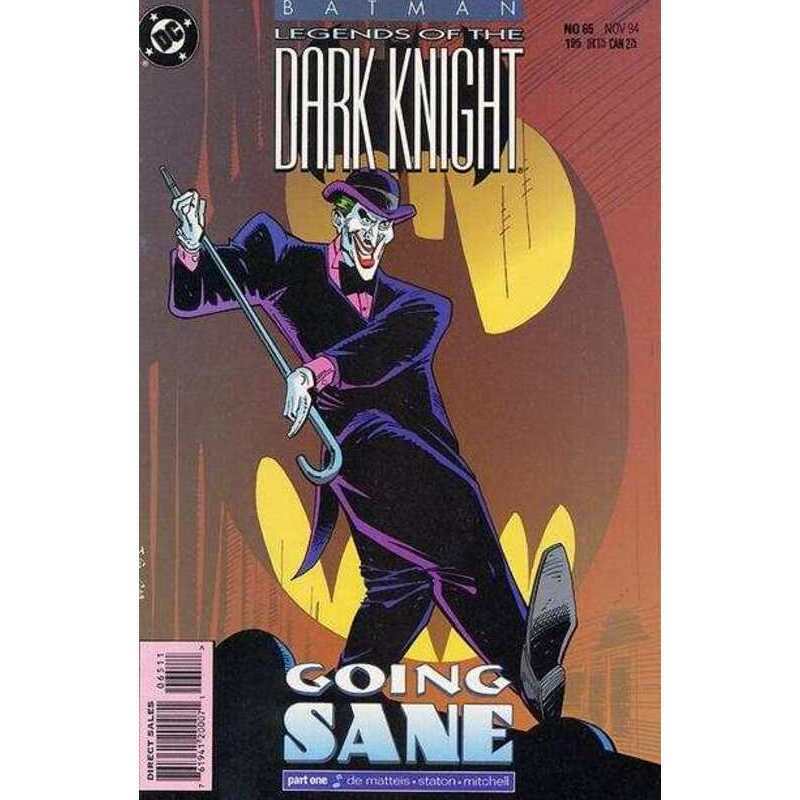 Batman: Legends of the Dark Knight #65 in Near Mint condition. DC comics [v{