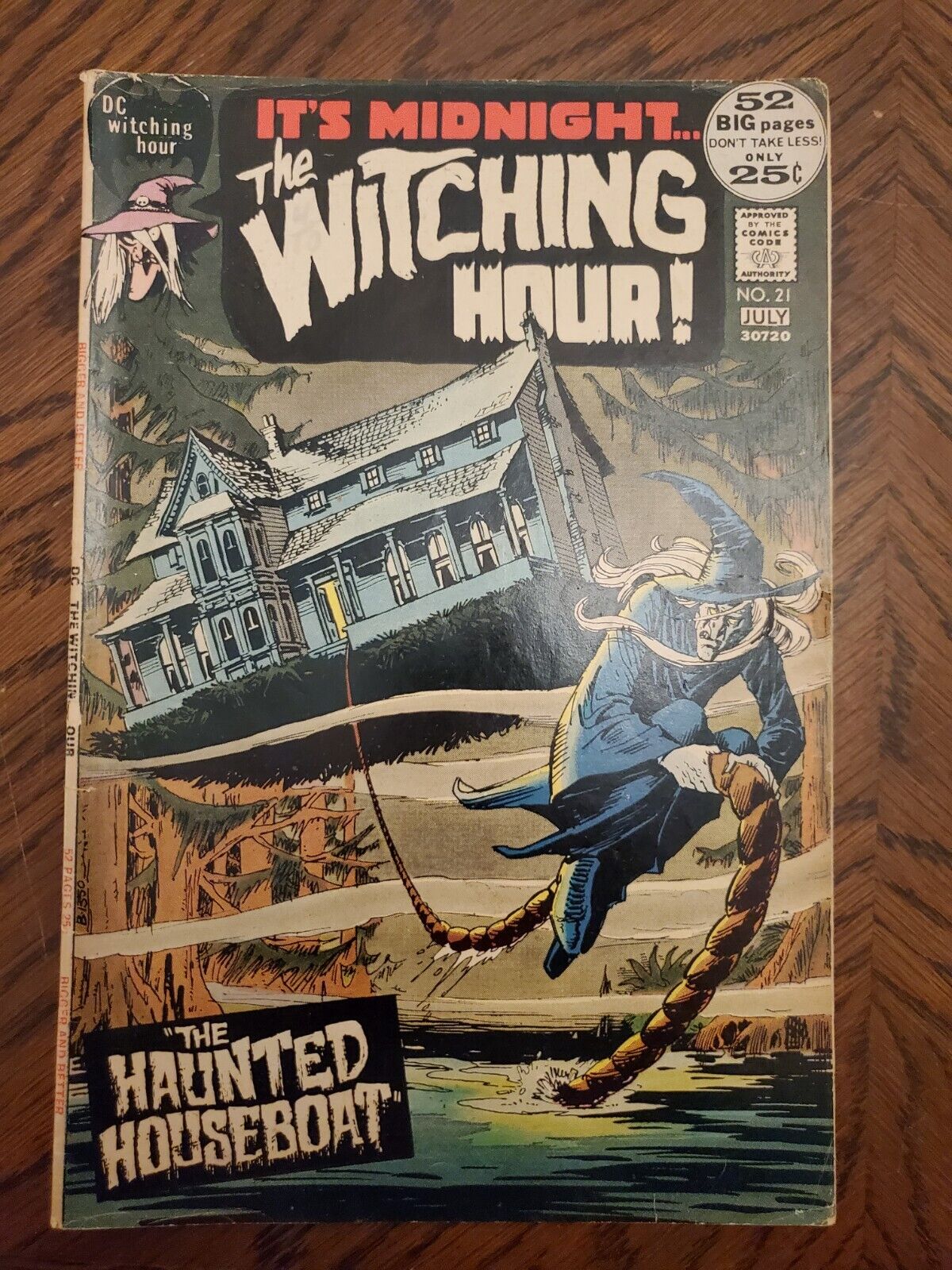 DC Comics THE WITCHING HOUR #21- Bronze Age - Horror - 1972