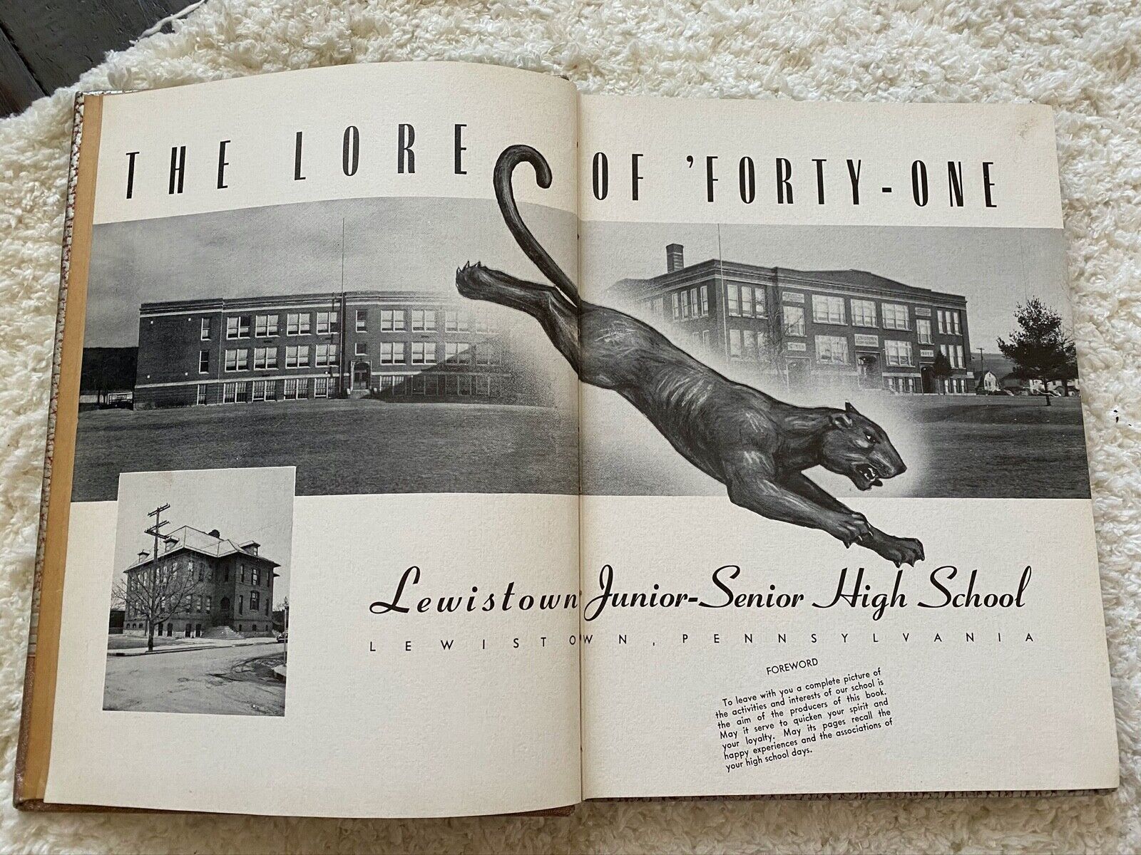 Lewistown High School Yearbook 1941 \