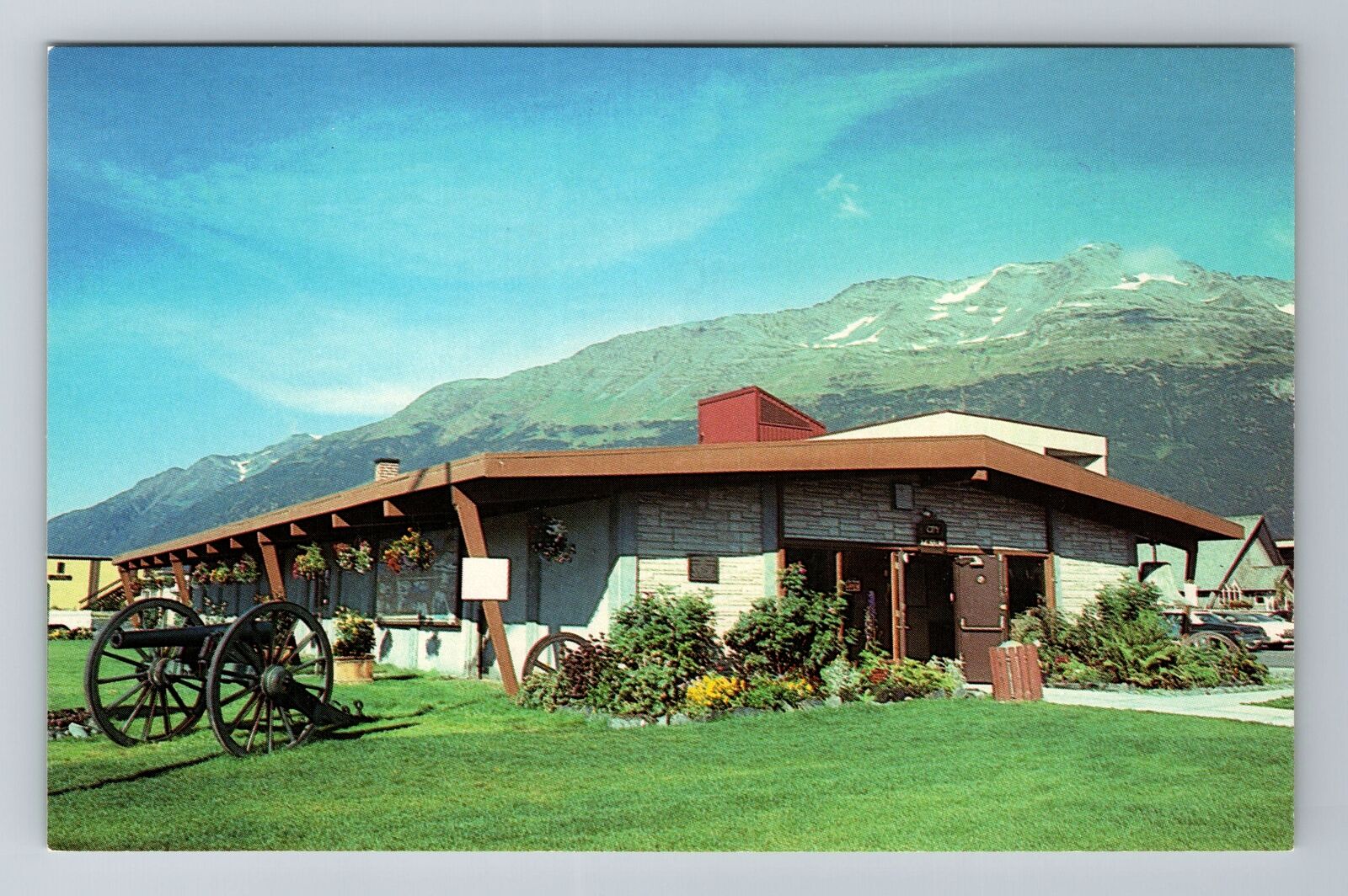 Valdez AK-Alaska, Valdez Heritage Center, Antique, Vintage Souvenir Postcard