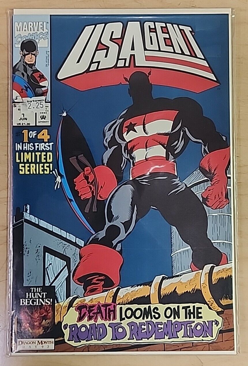 US Agent #1 ,Captain America, John Walker 1st Solo (1993 Marvel Comics)🔥MINT🔥