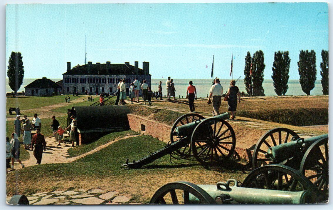 Historic Old Fort Niagara showing French Castle and Bake House - Youngstown, NY