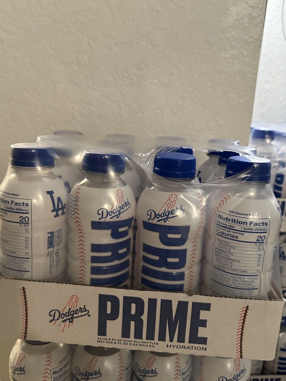 RARE Prime Hydration Drink Limited Edition LA DODGERS 1 Bottle