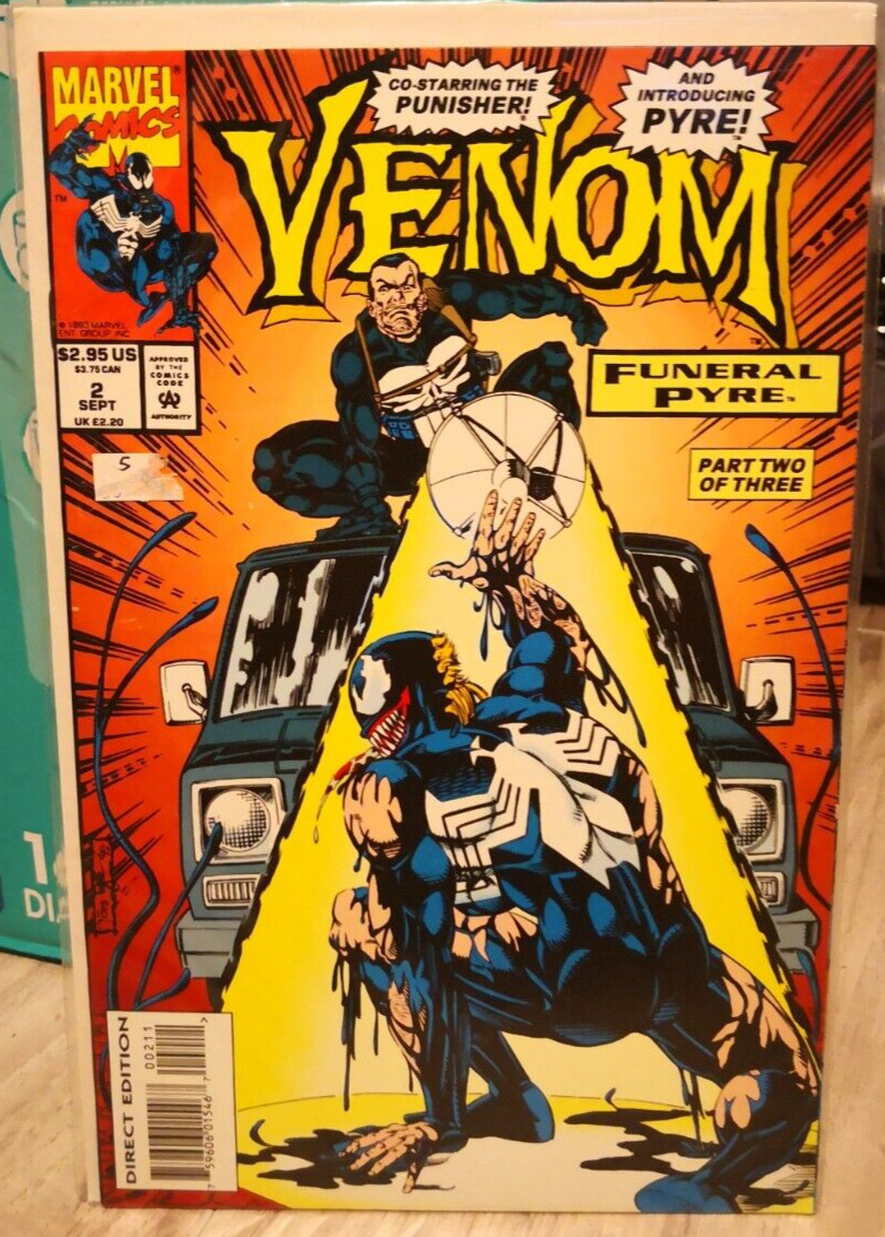 Marvel Comics - Venom #2 Funeral Pyre Direct Edition - Sept 1993