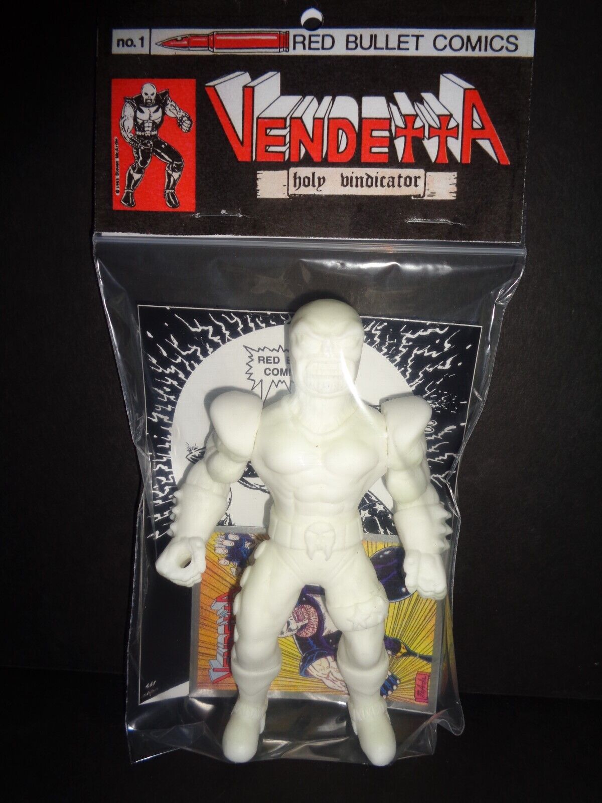 Glow-In-The-Dark Vendetta : Holy Vindicator Limited Edition Figure Signed Number