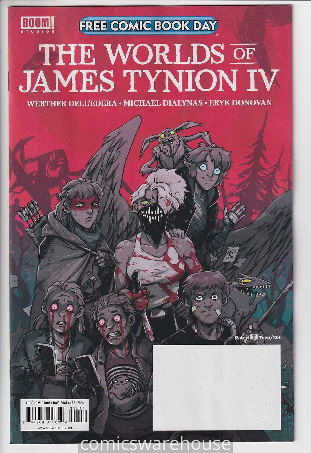 FCBD 2024 THE WORLDS OF JAMES TYNION IV (2024 BOOM) #1 NM Unstamped