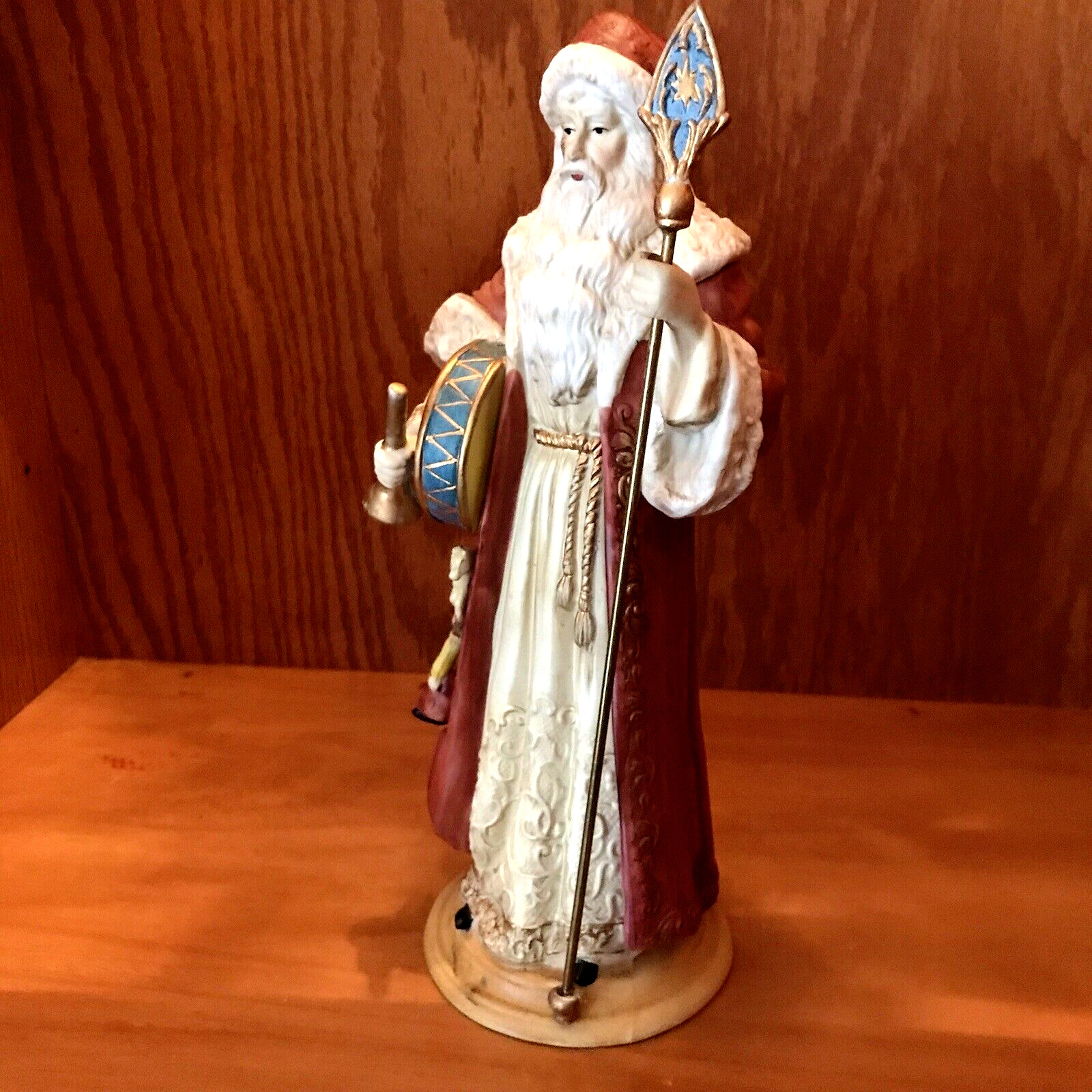 Old World Santa St. Nick Father Christmas figurine 11\