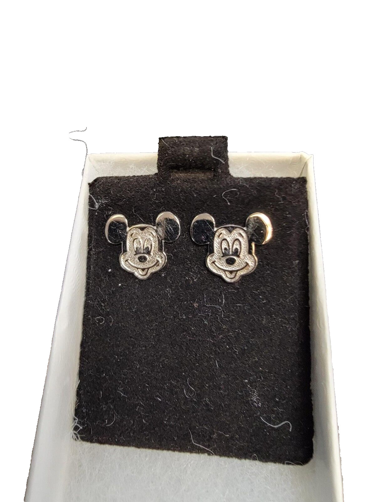 Mickey Mouse Sterling Silver Earring Set~ Adorable