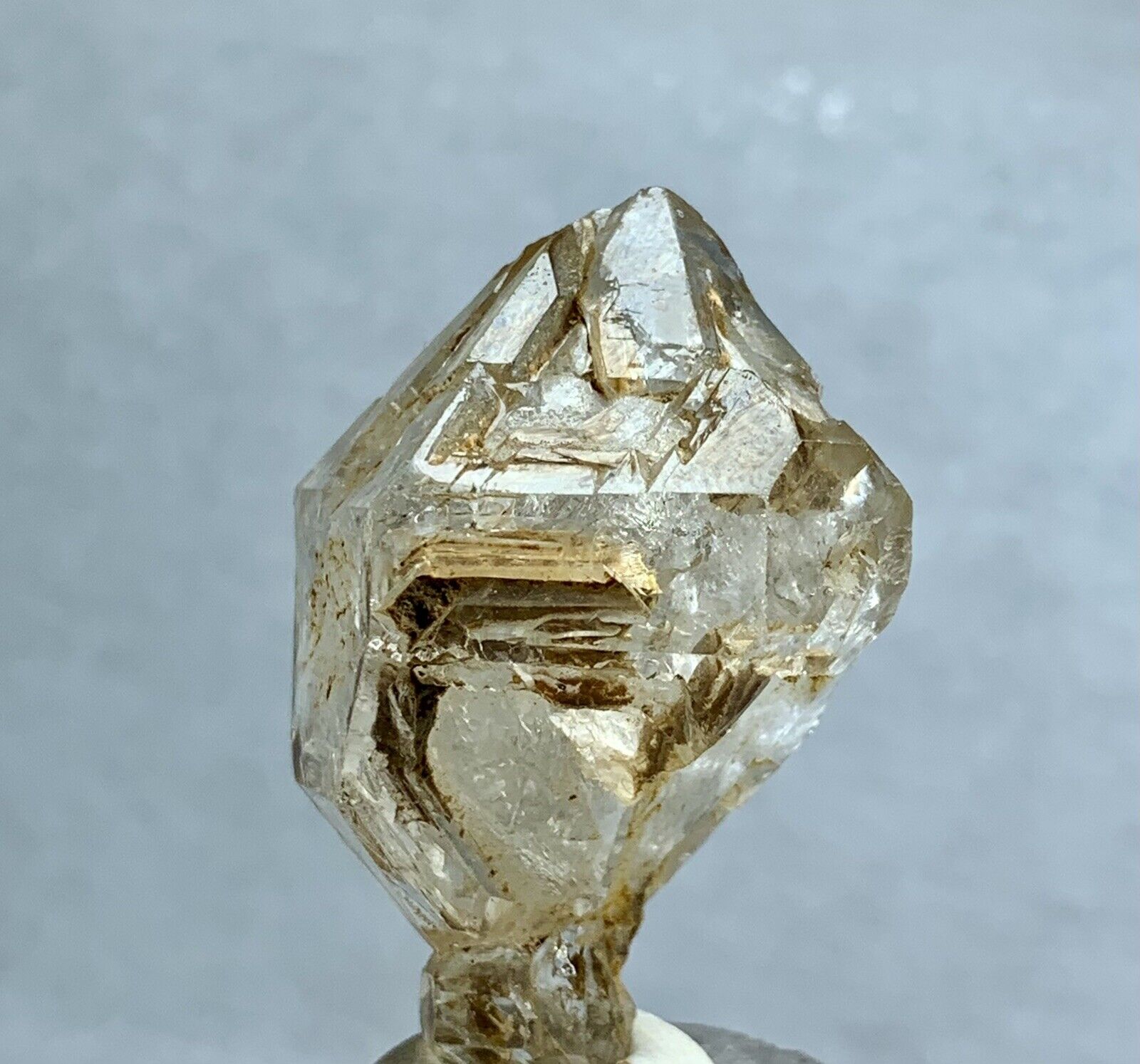 111 Carat Window Quartz Crystal With Clay Inclusion Natural Amazing Specimen