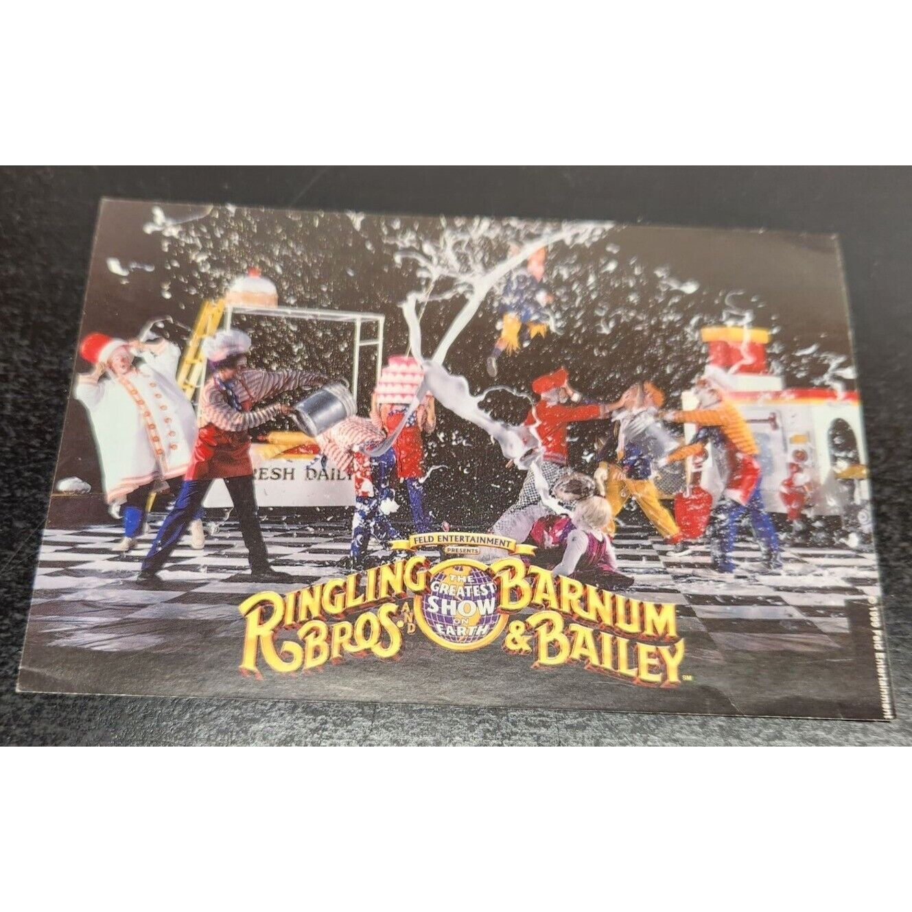 2005 Ringling Brothers and Barnum & Bailey Circus Postcard of Clowns