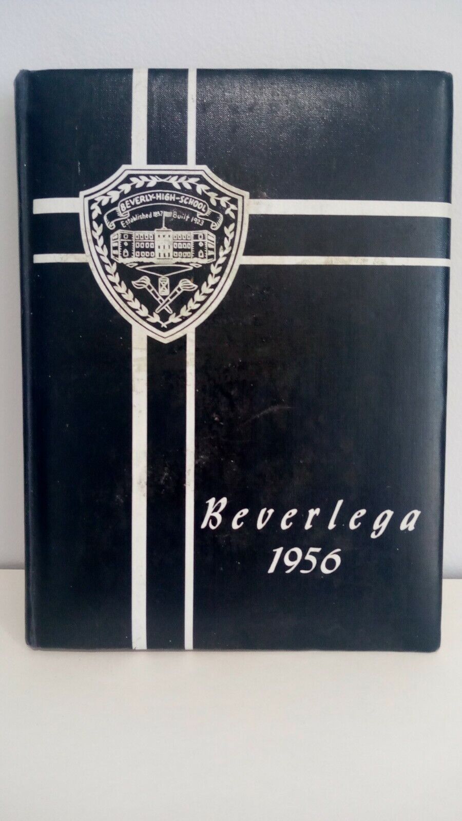 1956 Beverly High School Beverlega High School Yearbook Beverly Massachusetts
