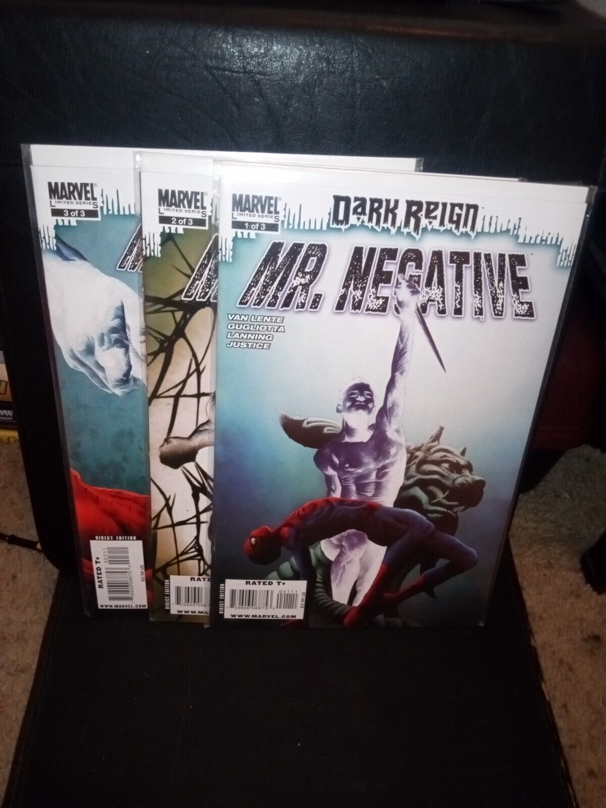 Marvel Comics Dark Reign Mr. Negative Complete Miniseries