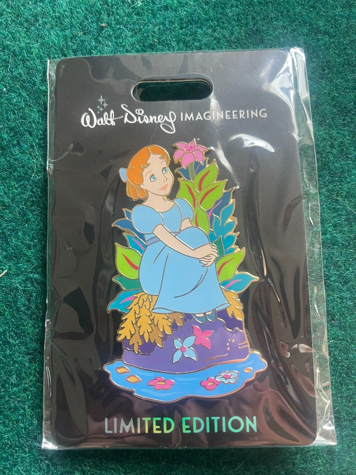 Disney Mickey\'s of Glendale WDI MOG Princess Flowers Garden Wendy Peter Pan Pin