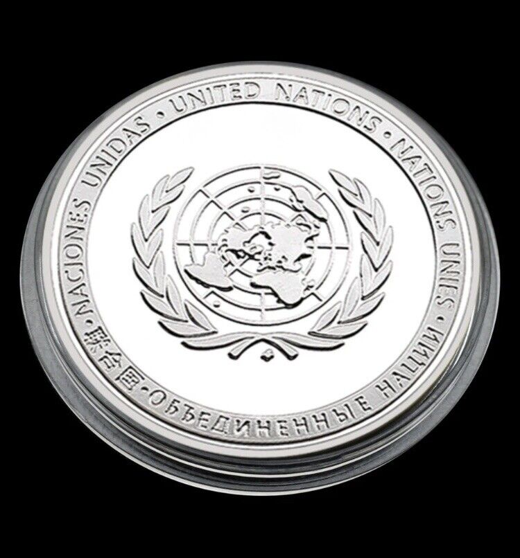 United Nations Peace Keeping Operations Challenge Coin Award Naciones Unidas
