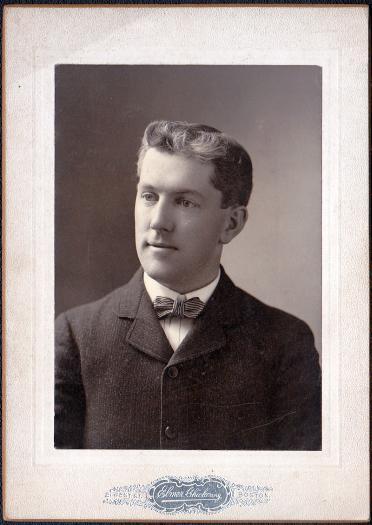 John J. Cunningham Cabinet Photo - Boston, MA Class of 1893