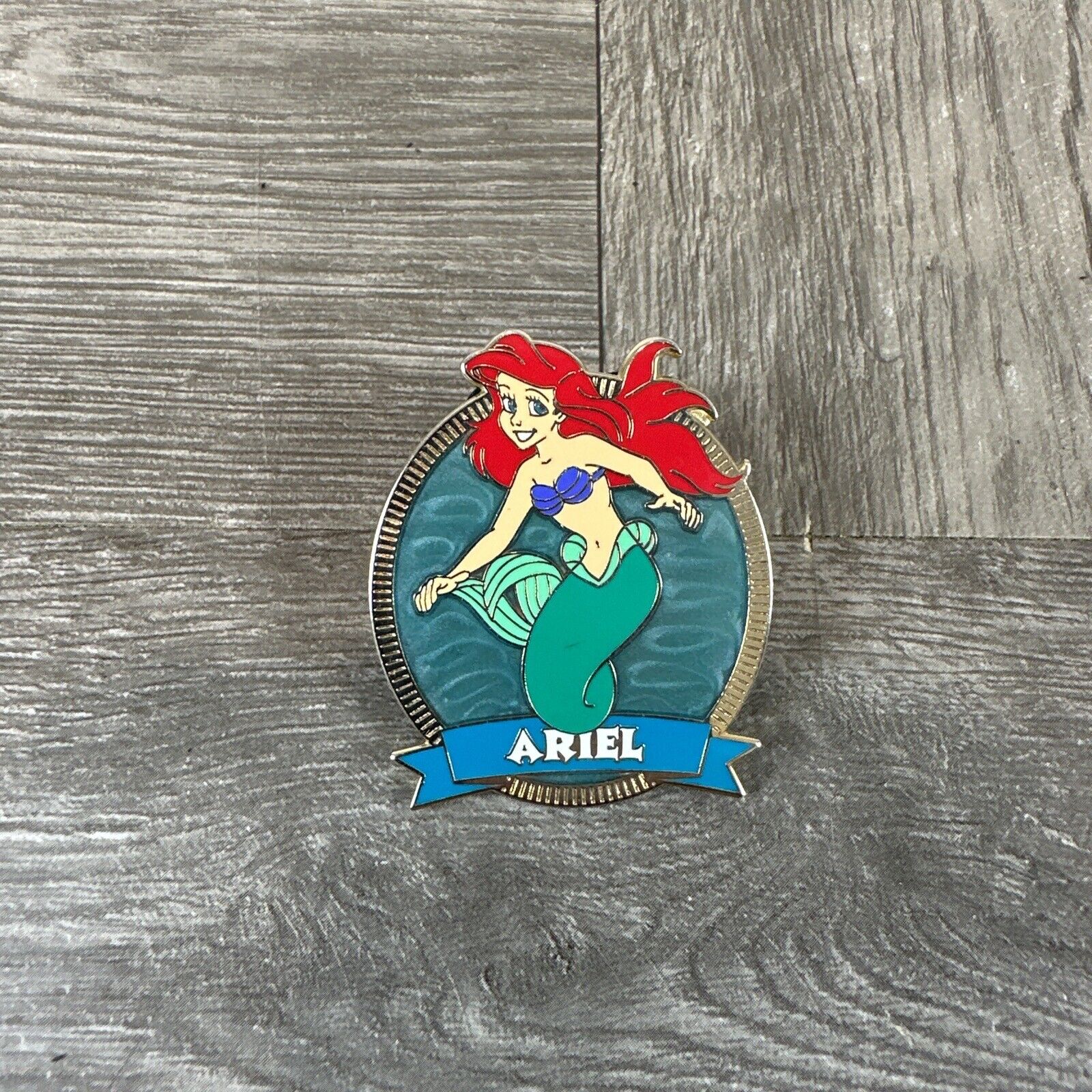 Disney Princess Swirl Series 2003 Ariel Little Mermaid Open Edition Pin #23942