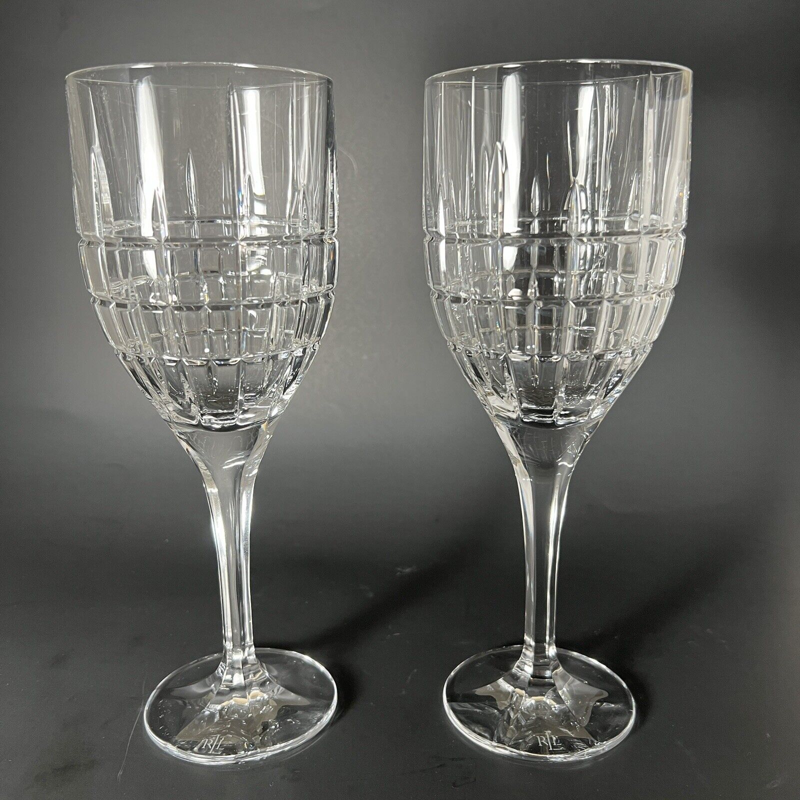 Ralph Lauren Wine Glass Pair