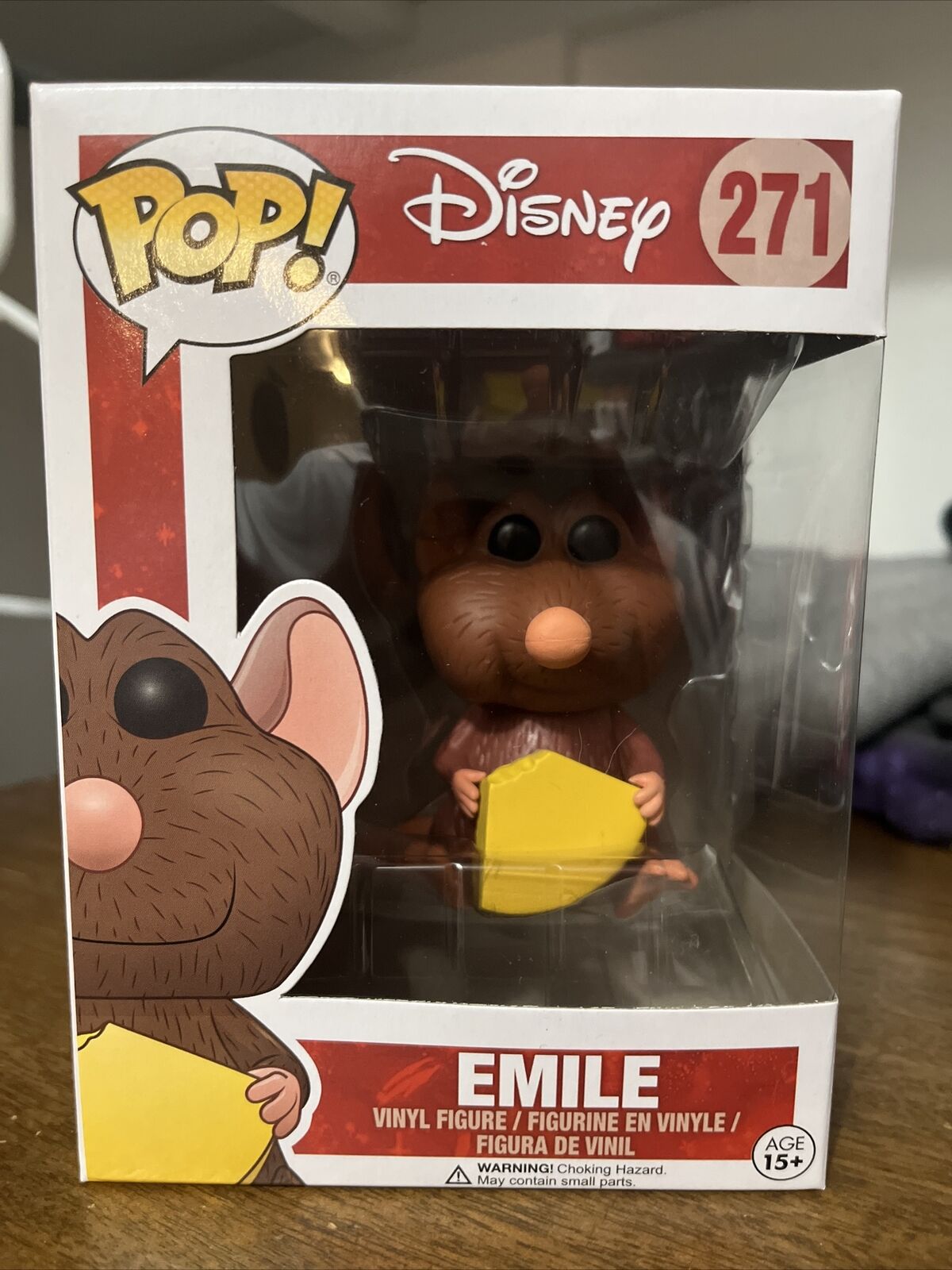 Disney Ratatouille Emile Funko Pop #271 Vaulted