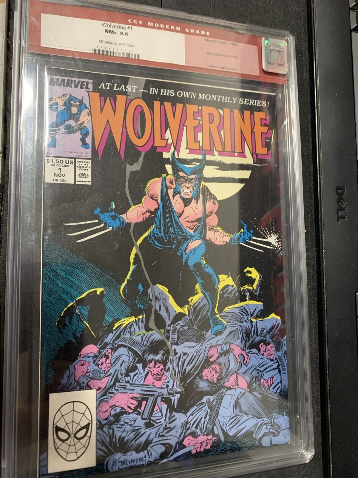 Wolverine #1 (Marvel Comics November 1988) CGC NM 9.6
