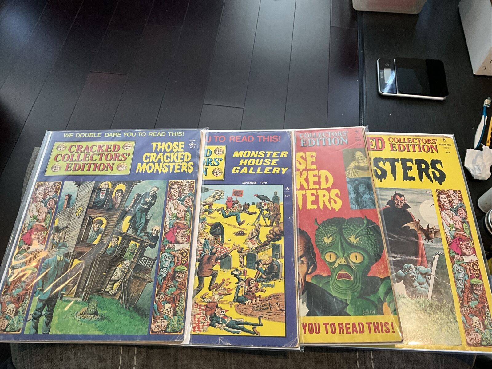 Cracked Collectors Edition Monsters Lot Of 4 #s 25,31, 36 &46