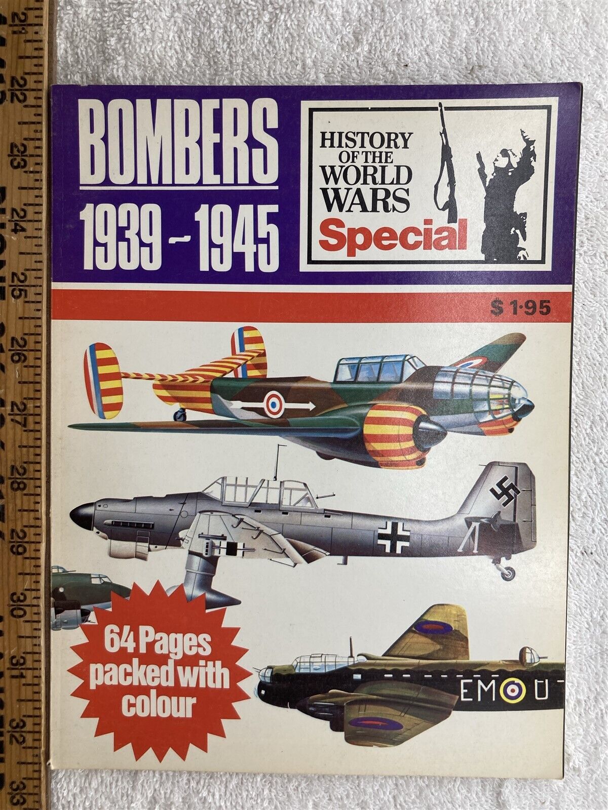1974 WWII Bombers 1939–1945 – Vintage History of the World Wars Special