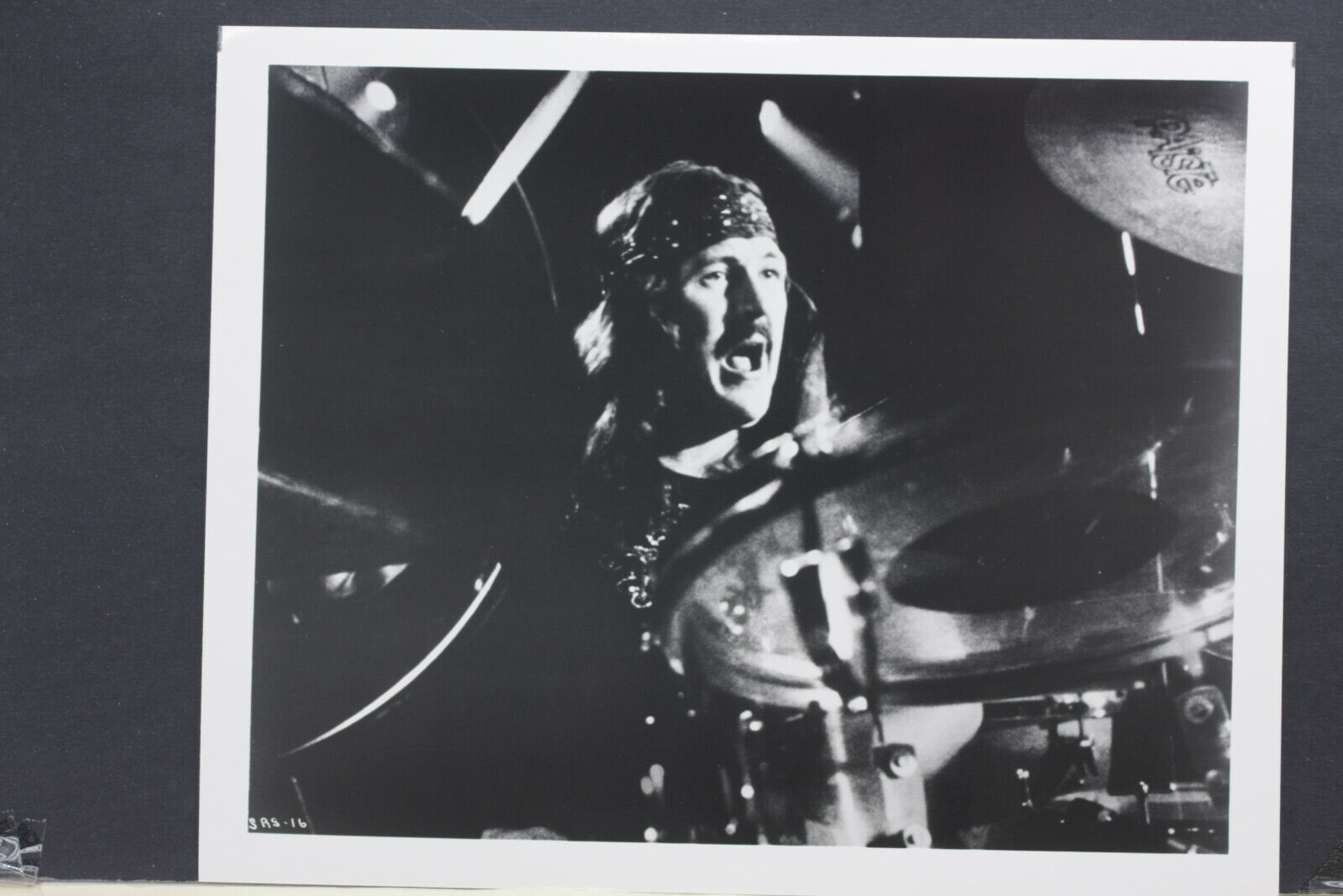 Led Zeppelin John Bonham Drums Performing Promo - 8x10\