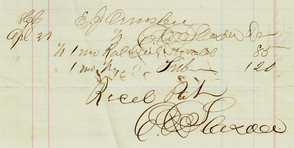 RARE “41st Vermont Governor” Ebenezer J. Ormsbee Hand Signed Album Page