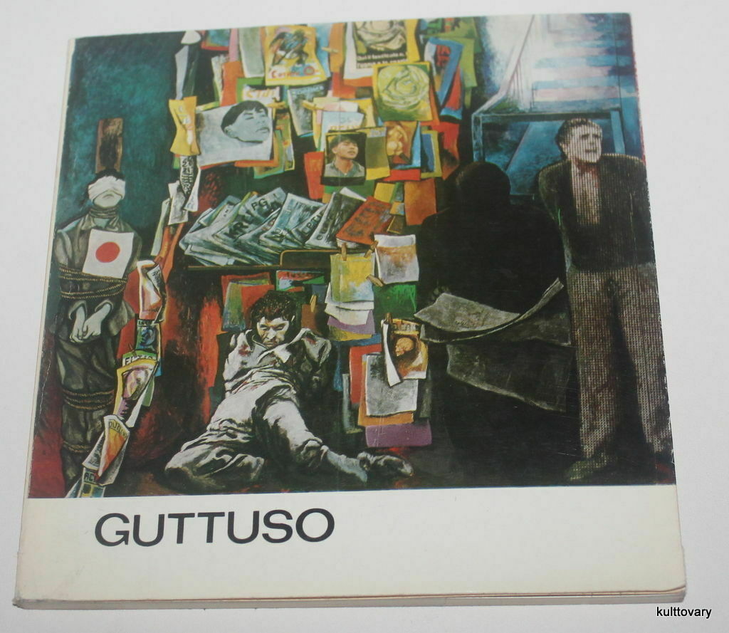1974  Book Art  Renato Guttuso    Italia Italian Czechoslovakia