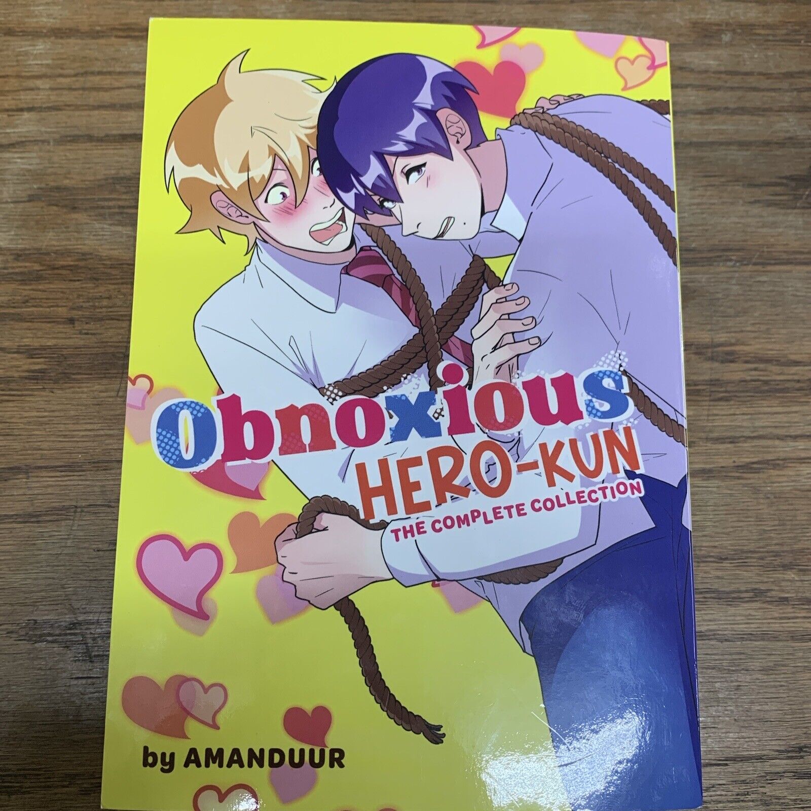Obnoxious Hero-kun The Complete Collection Yaoi English Manga Paperback Book