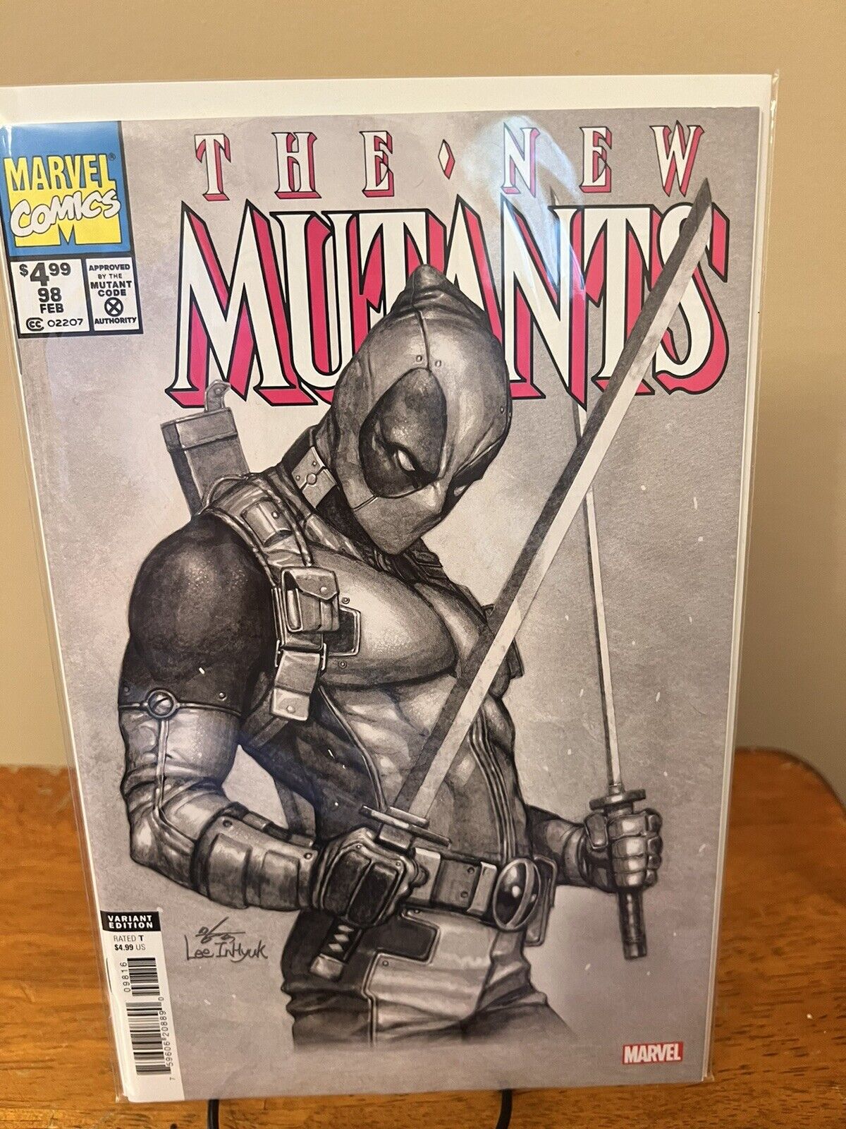 new mutants 98 facsimile 1:25. Deadpool 1 Facsimile 1/25