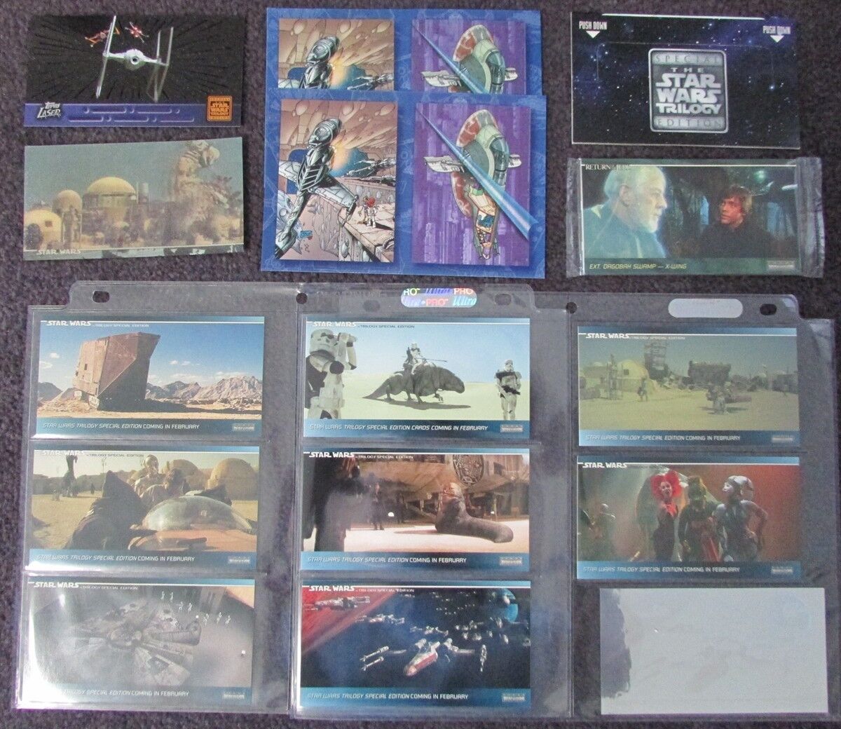 MASSIVE STAR WARS PROMO & SPECIAL CARD COLLECTION (176) MINT