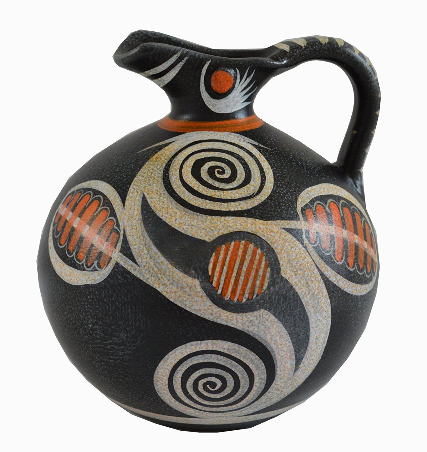 Minoan Pottery Kamares Oinochoe Vase - Museum Replica - Ancient Crete
