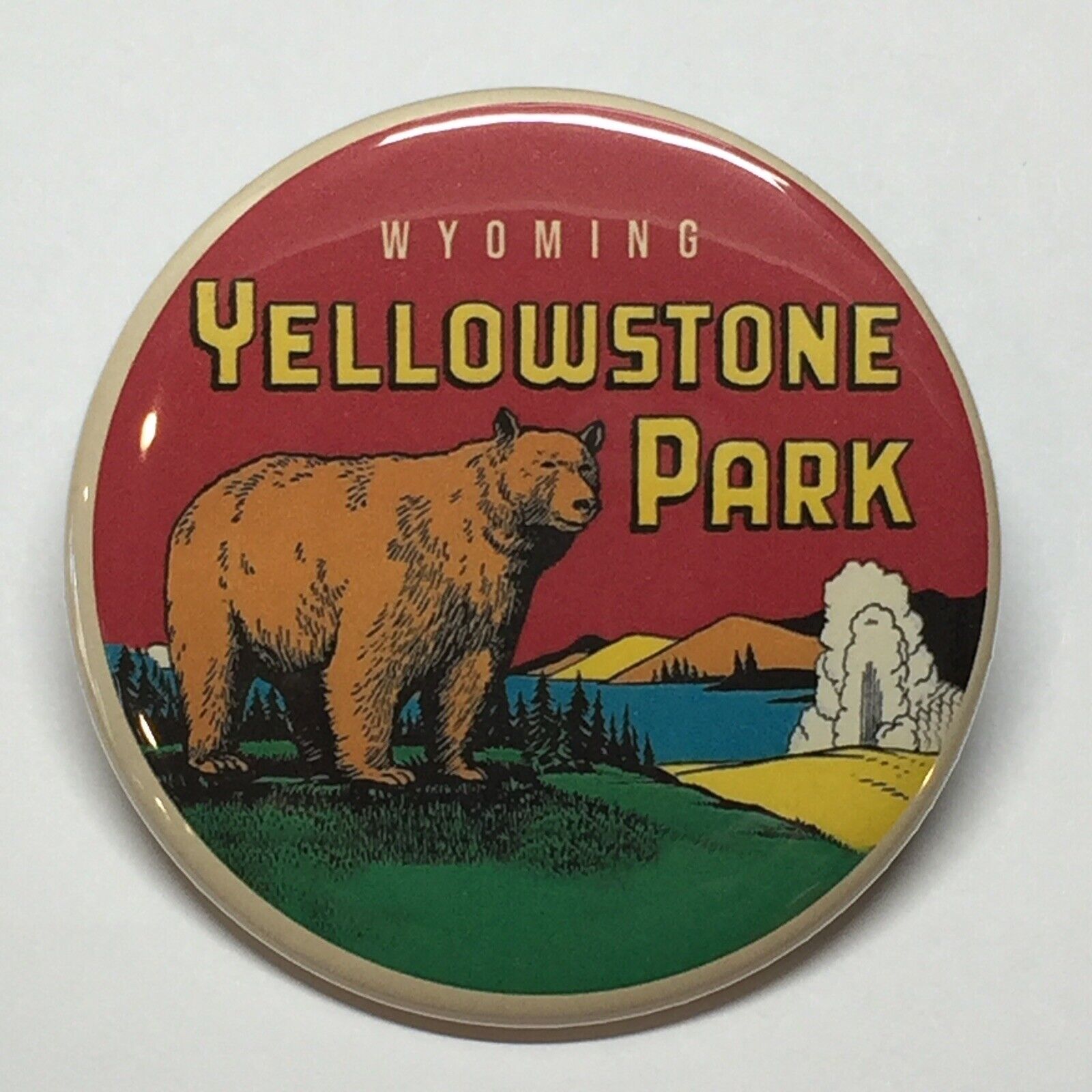 Yellowstone Park Wyoming Fridge Magnet BUY 3 GET 4 FREE MIX & MATCH