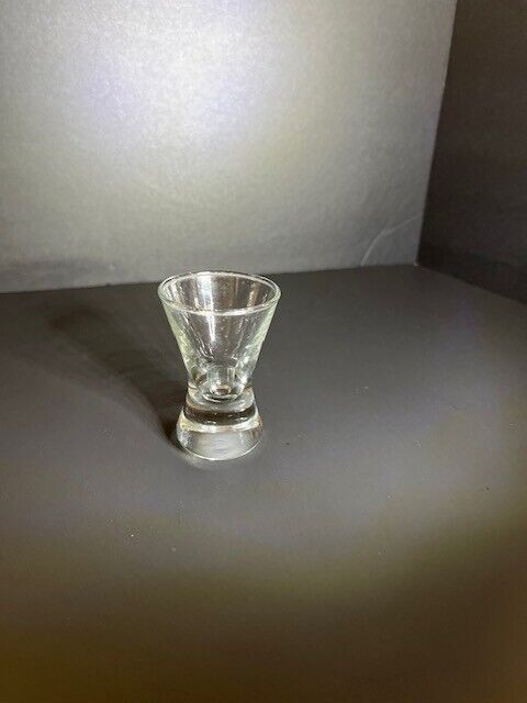 One Vintage Heavy Bottom Single Shot Libbey Shot Glass