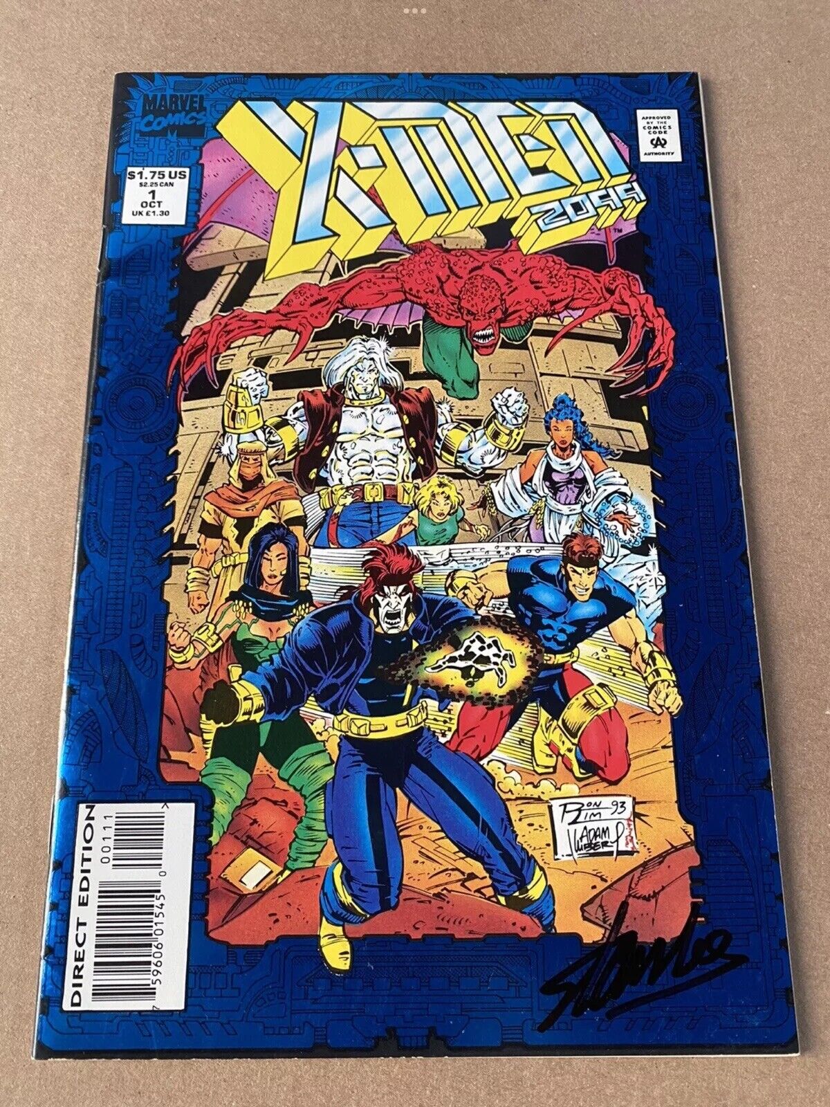X-Men 2099 Issue 1 Signed By Stan Lee Wolverine Cyclops