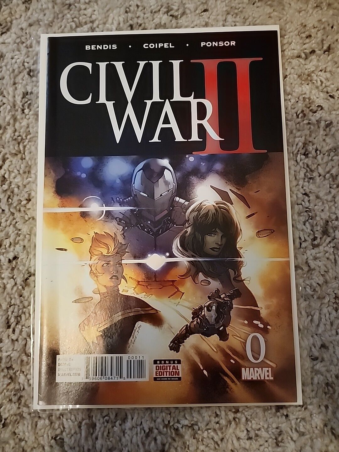 Civil War II #0 (Marvel Comics July 2016)