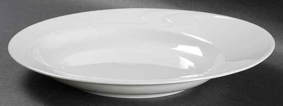 Rosenthal - Continental Asymmetria White Rimmed Soup Bowl 1883251