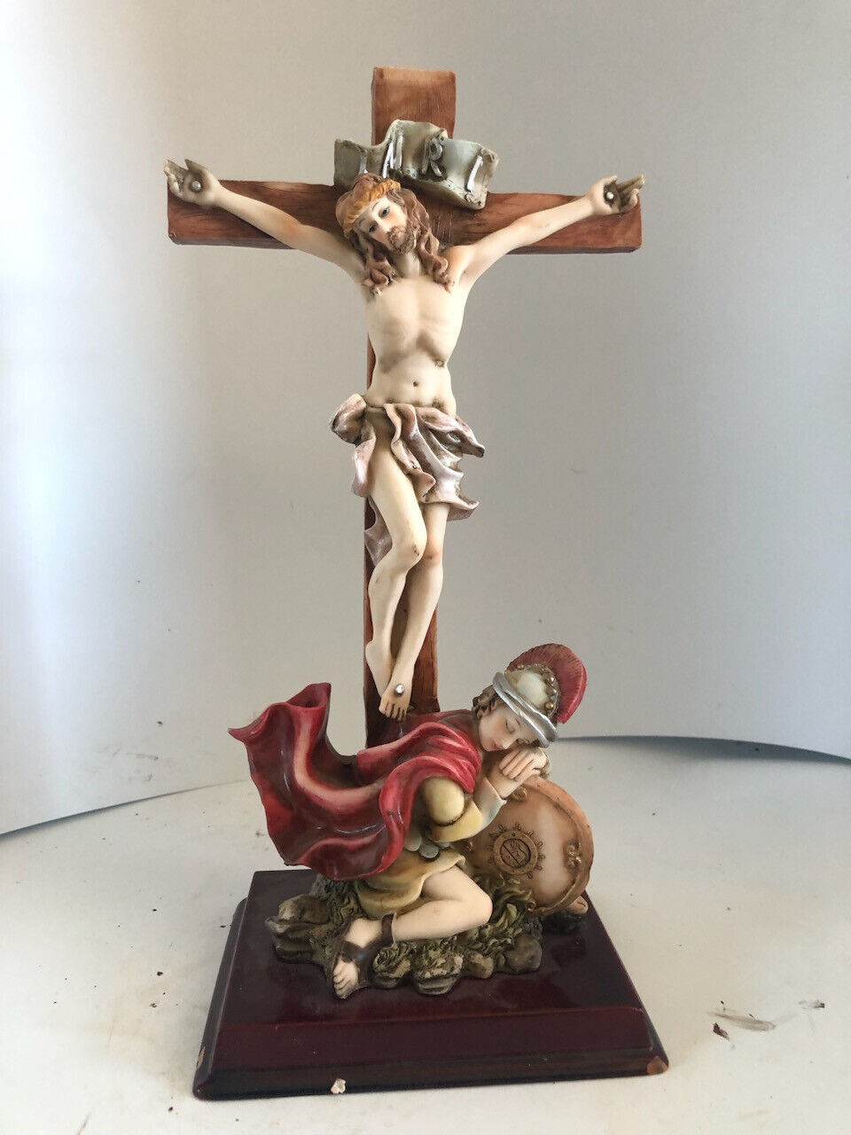 OLDER CHrist Crucified with Roman Solider 10.5\
