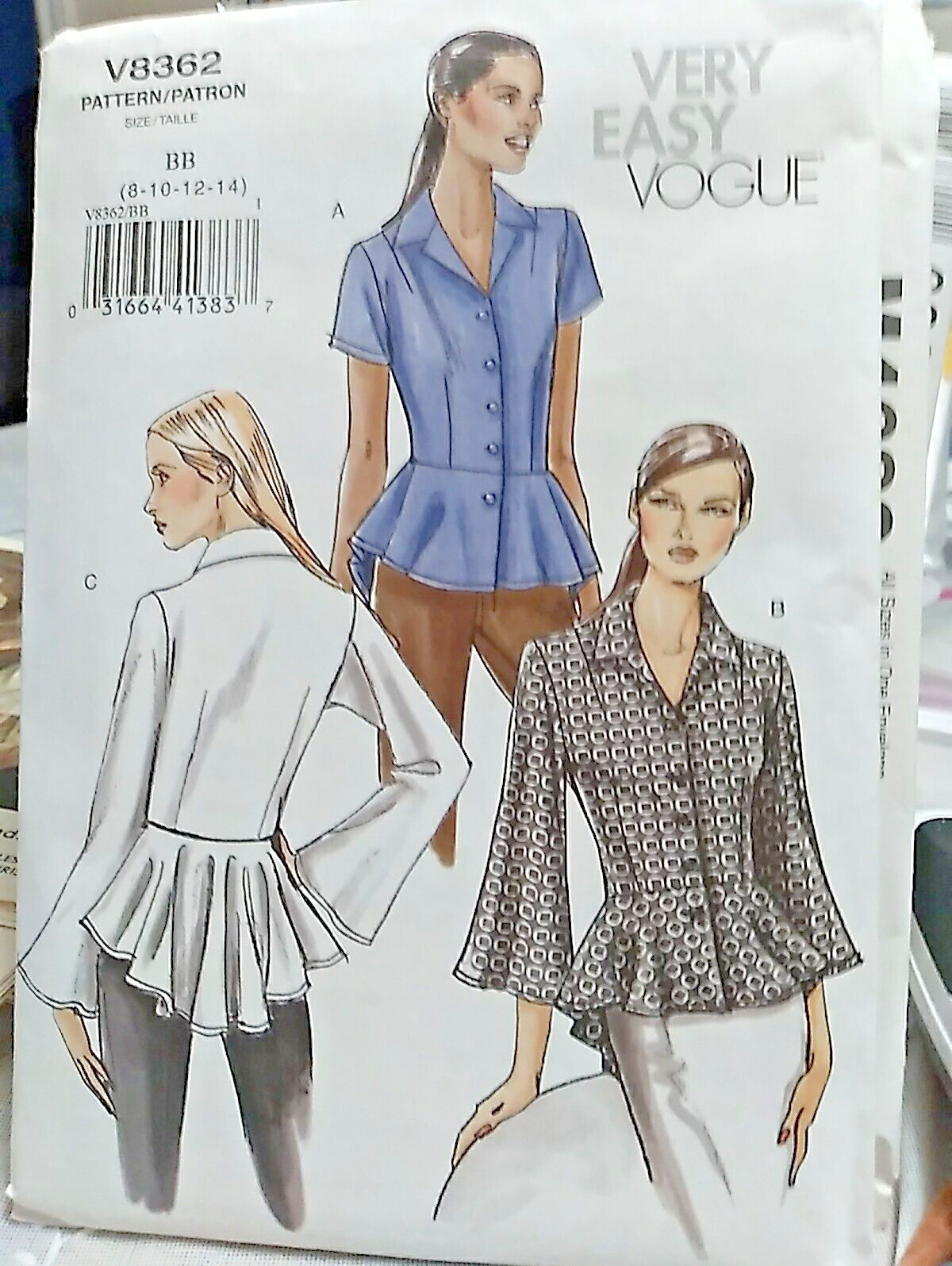 Vintage Vogue #8362 Very Easy Vogue pattern