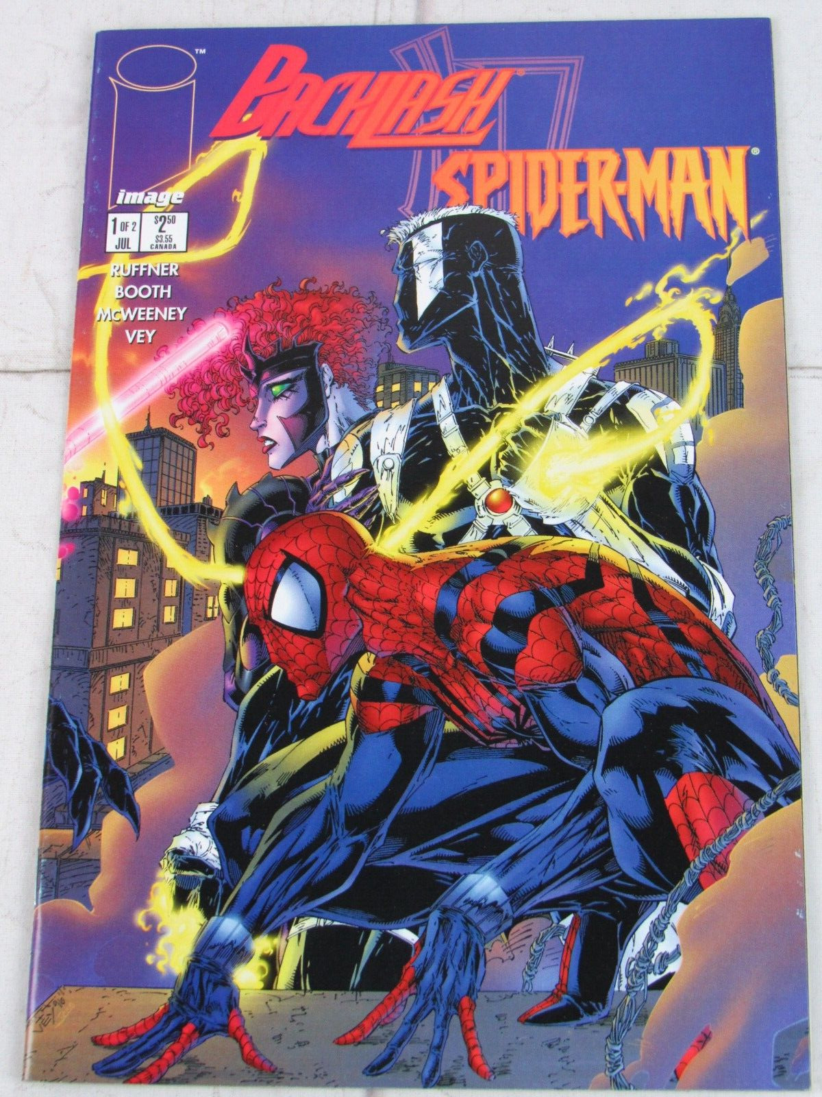 Backlash/Spider-Man #1 Aug. 1996 Image Comics