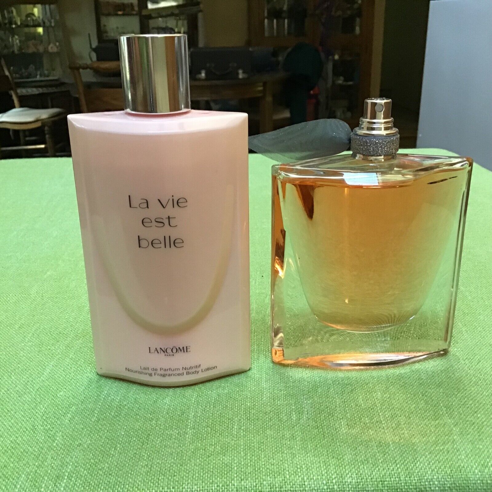 Lancôme, “ La vie est belle” Eau de Parfum and Body Lotion