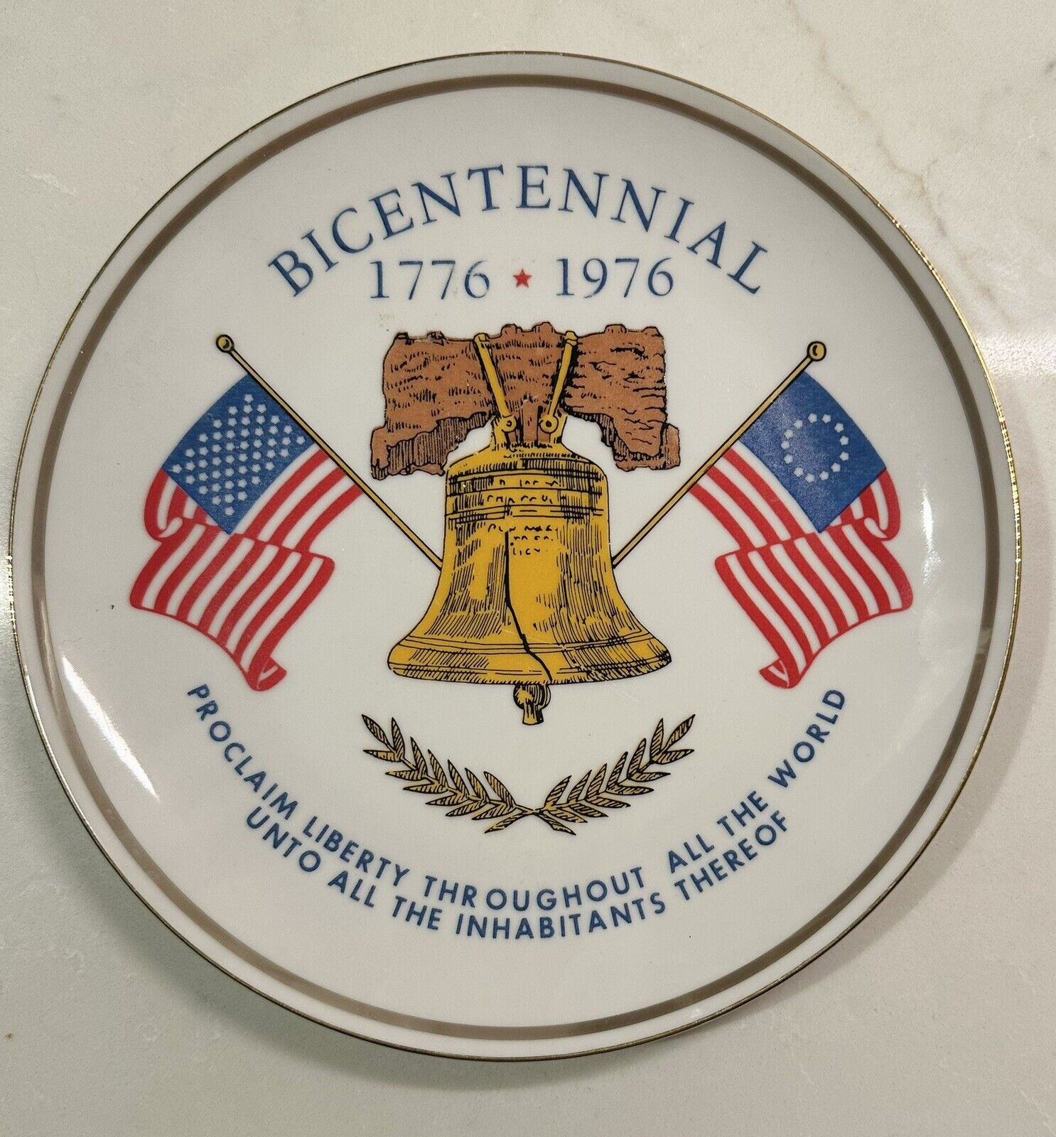 United States USA Bicentennial Liberty 1776-1976 St. Regis Plate - 5 available