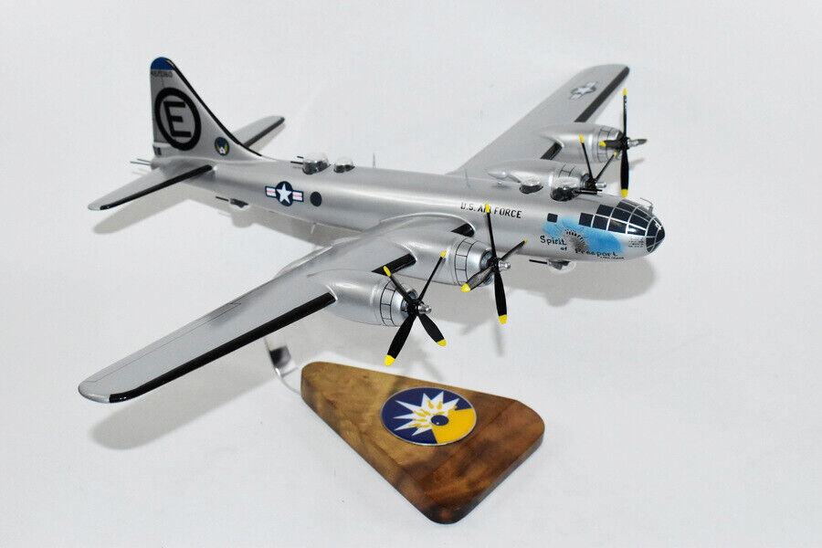 19th BS 22nd BG Spirit of Freeport 1950 Kadena Japan B-29a Mahogany Model