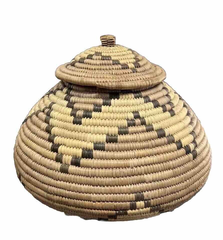 Handwoven Traditional South African Basket